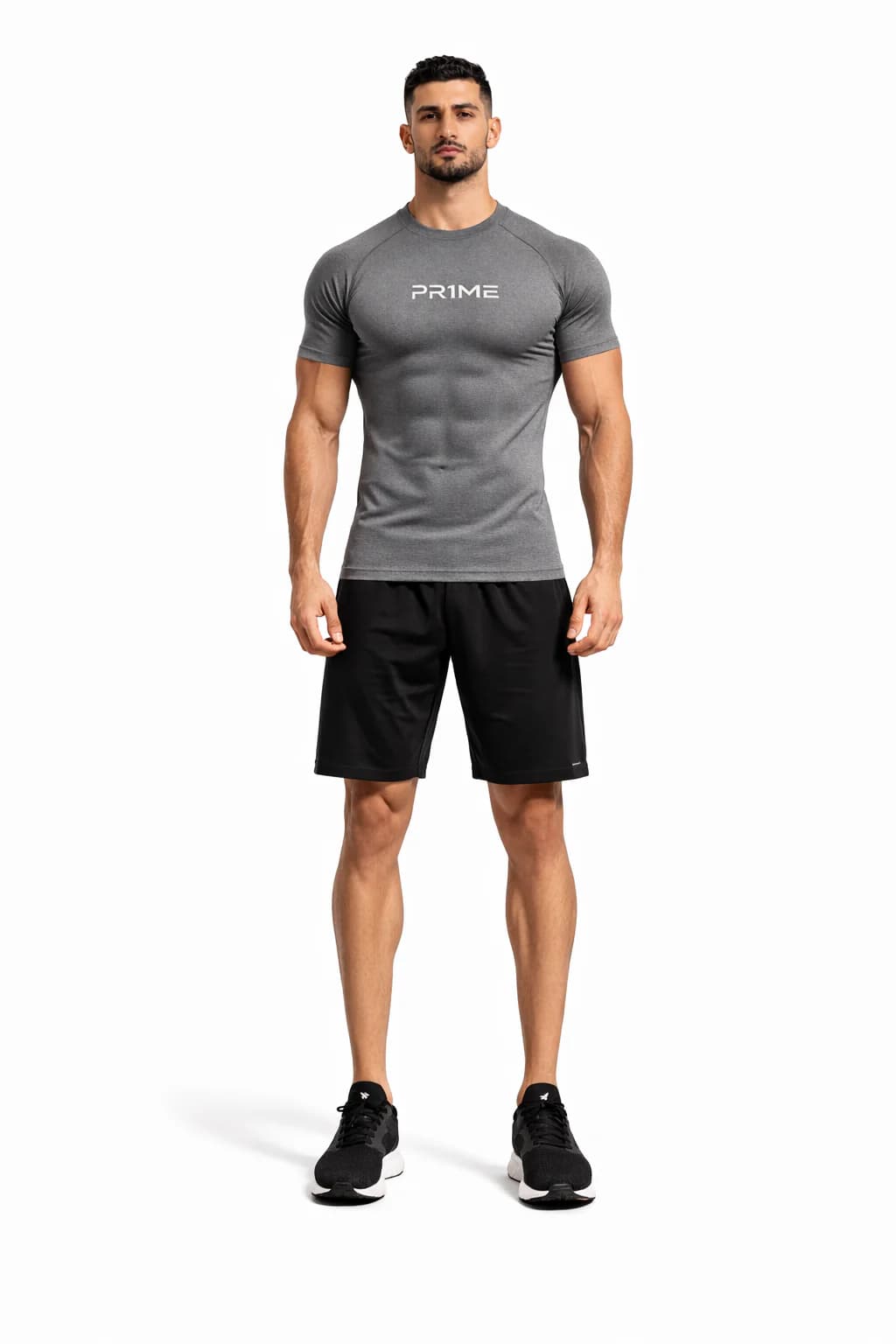 gray compression shirt